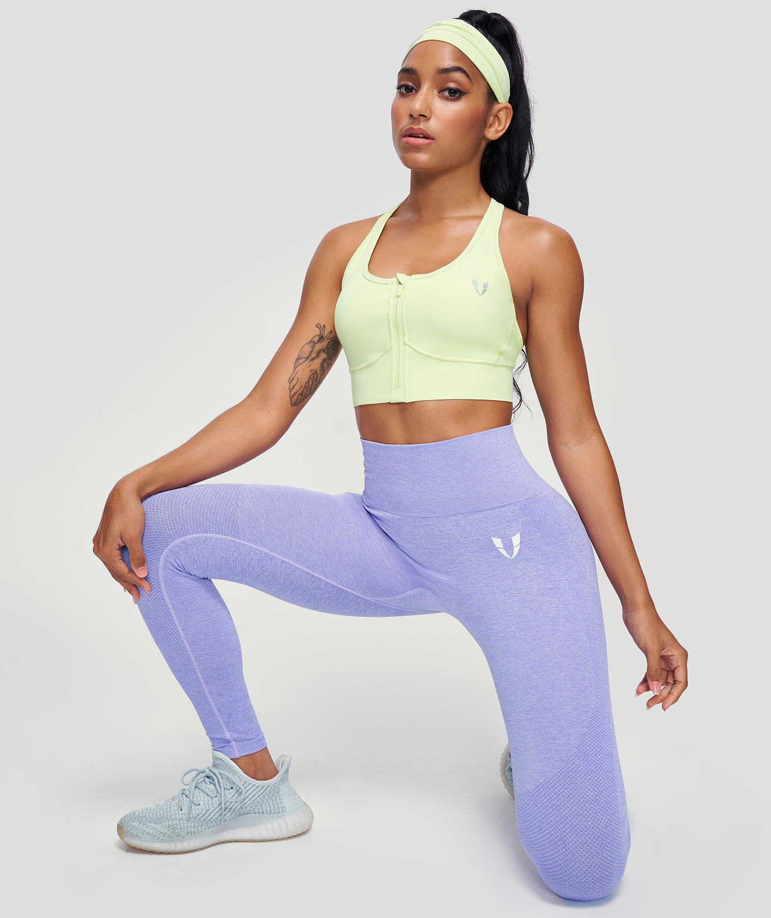 Adapt nahtlose Leggings – Lila