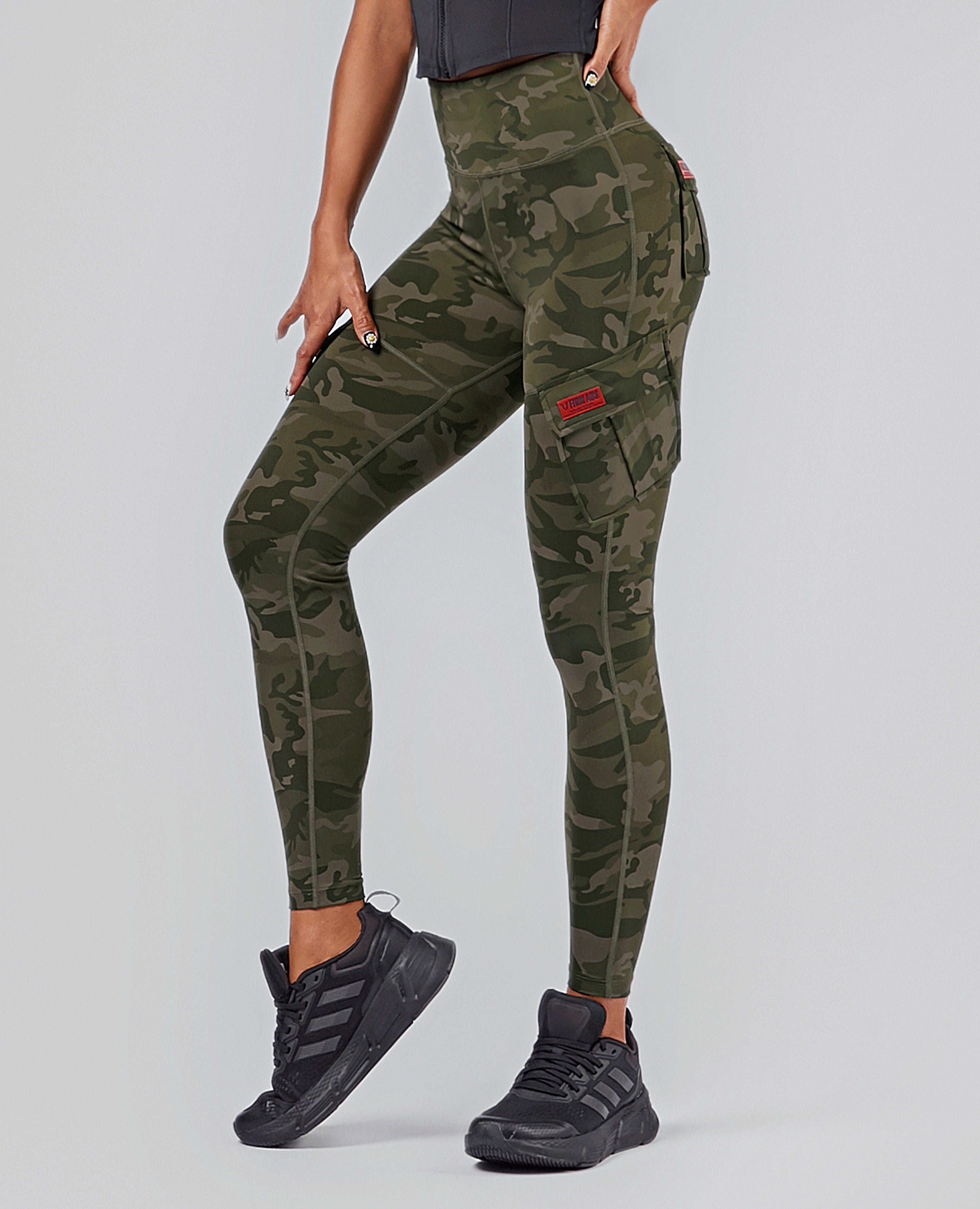Solo Cargo Leggings - Camo