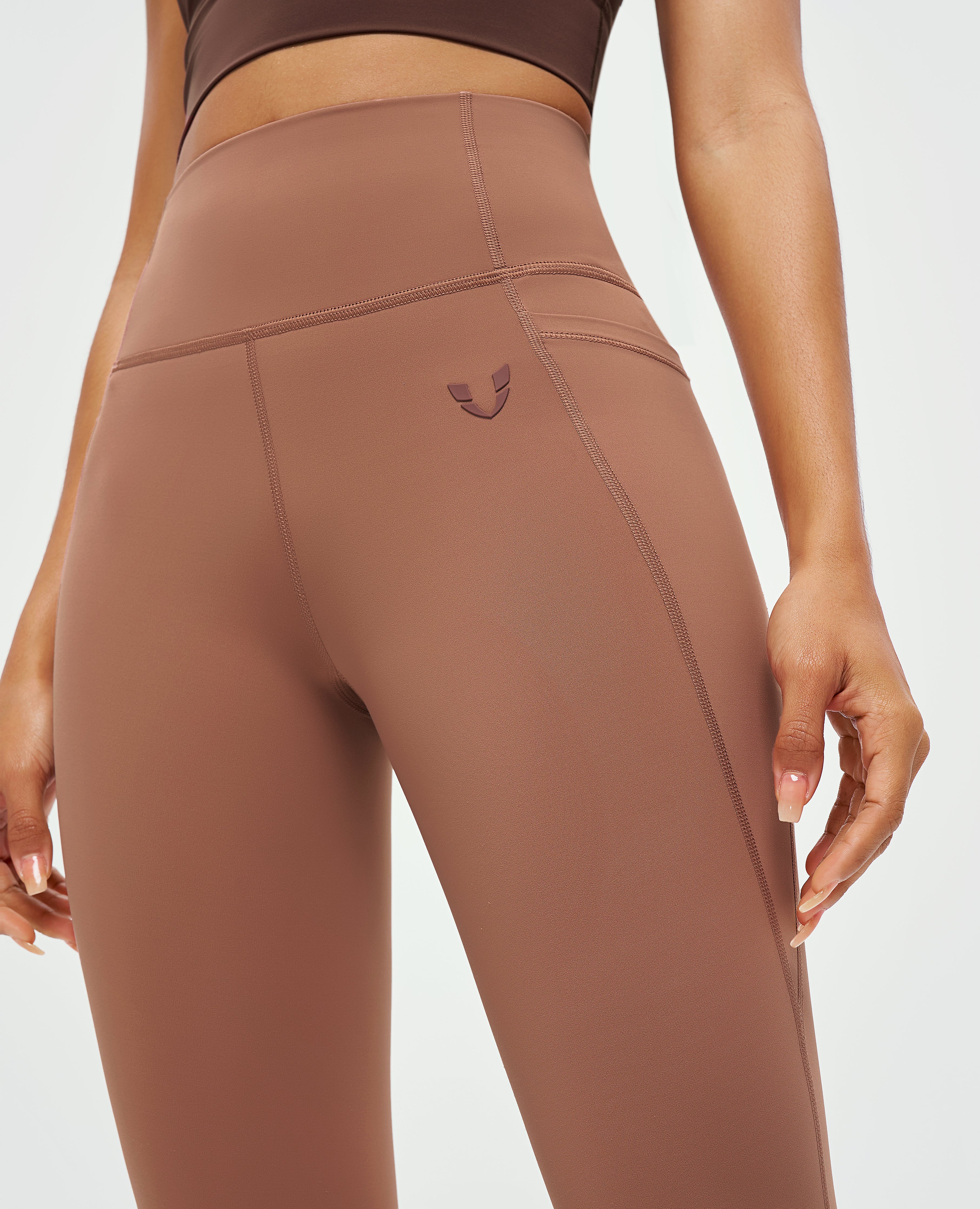 Leggings de entrenamiento con bolsillo - Rosa